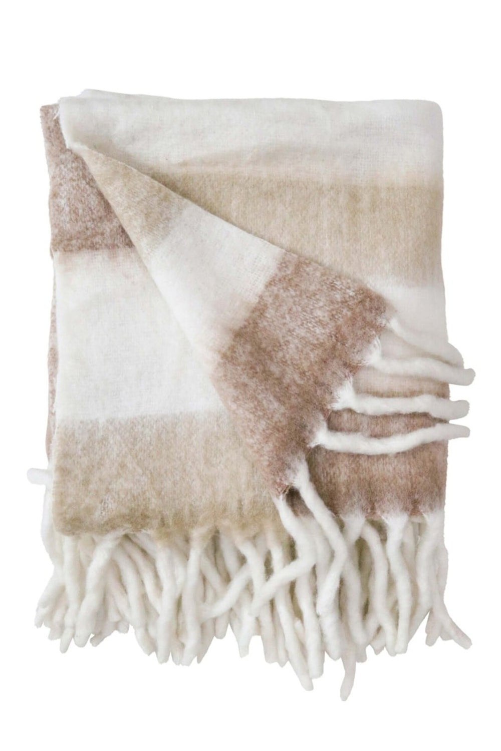 Alabaster Block Throw