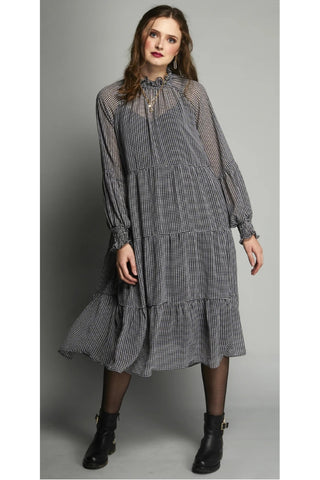 DRAMA THE LABEL Wendy Dress - Black Check