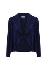 ALQUEMA Velvet Classic Bolero - Ink