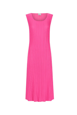 ALQUEMA Simply Pleat Luna Dress - Cocktail Pink