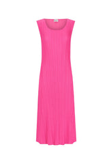 ALQUEMA Simply Pleat Luna Dress - Cocktail Pink