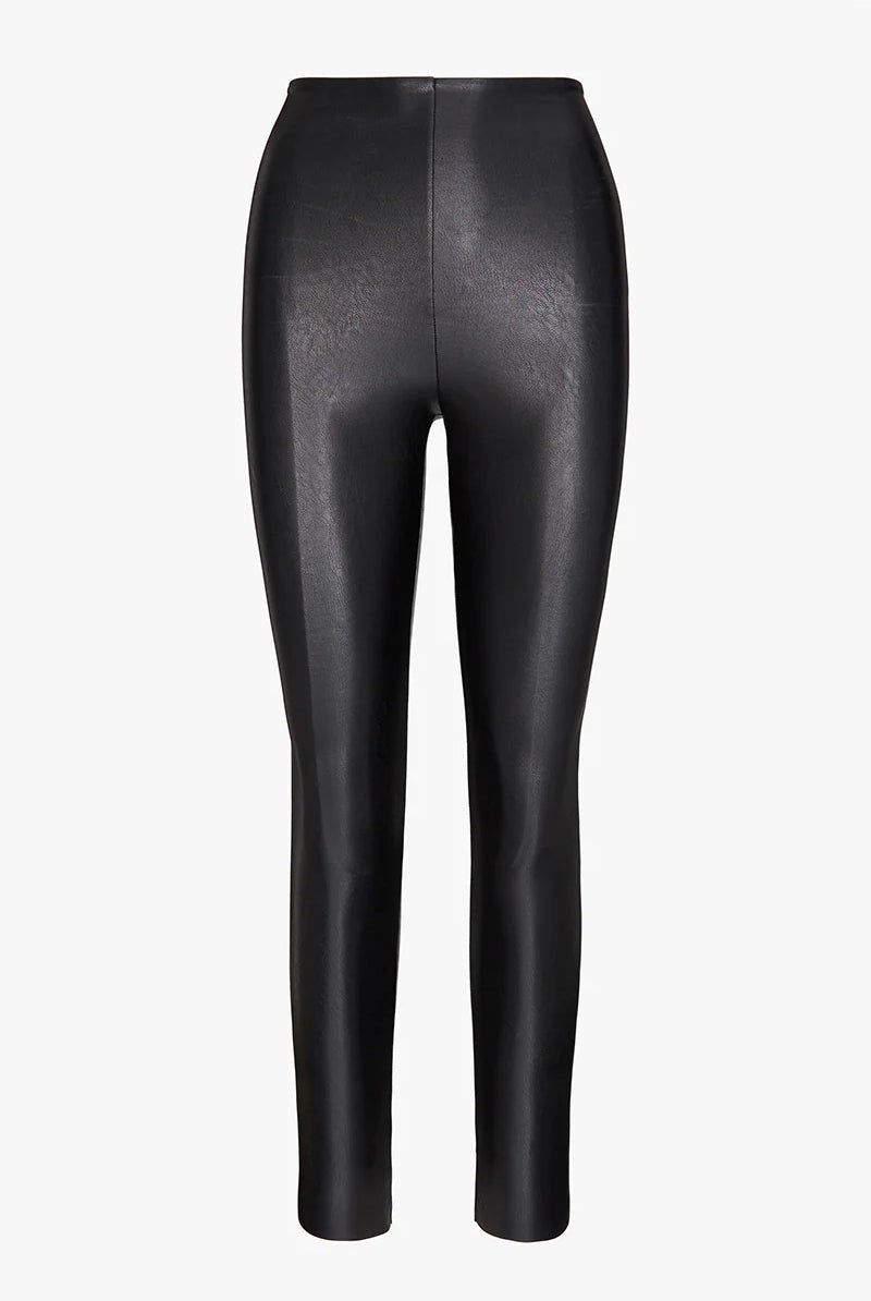 COMMANDO Faux Leather Legging - Black - Magpie Style