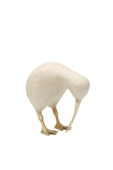 Wooden Whitewashed Kiwi