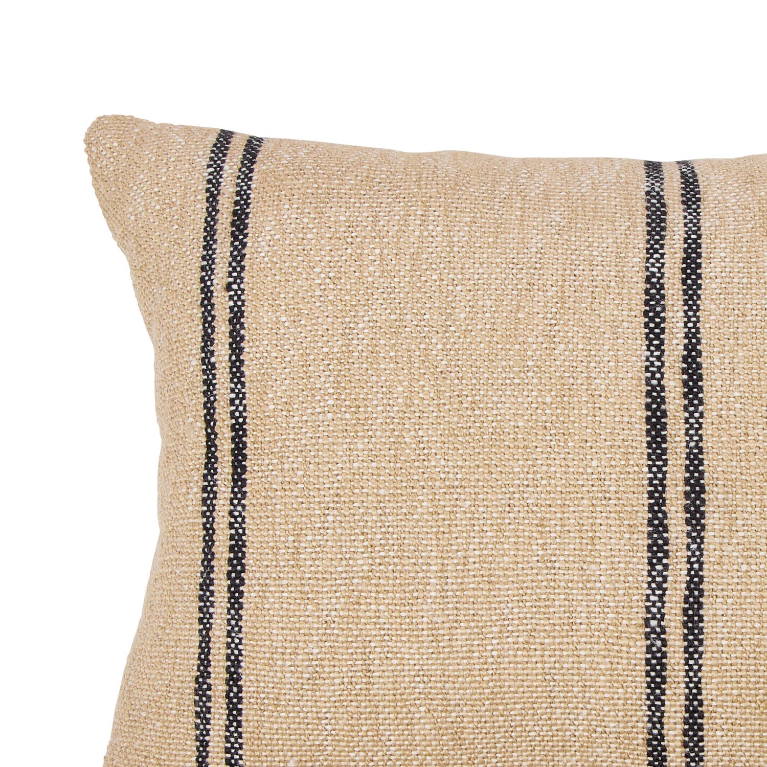 Rio Indoor & Outdoor Cushion - Natural & Black