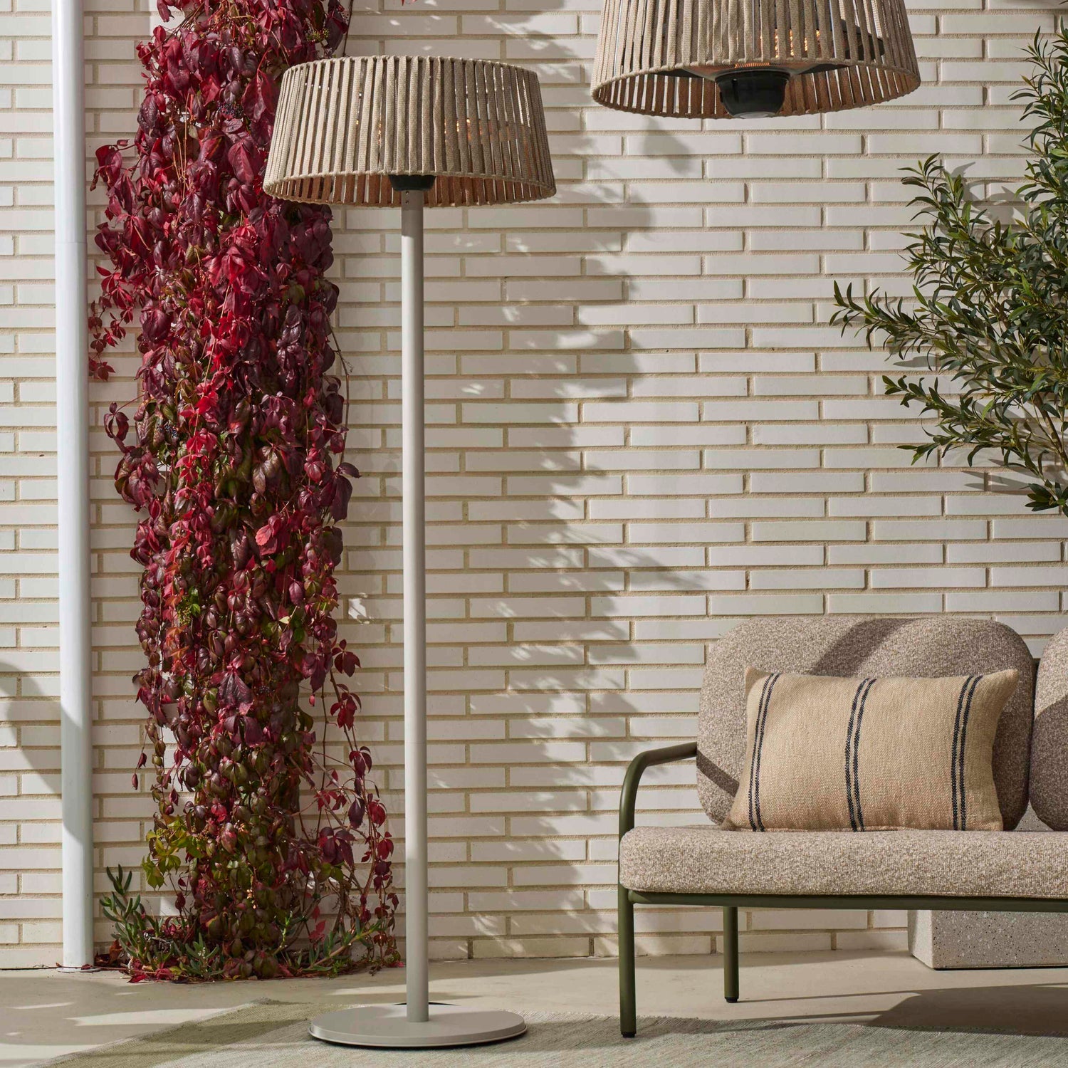 Rio Indoor & Outdoor Cushion - Natural & Black