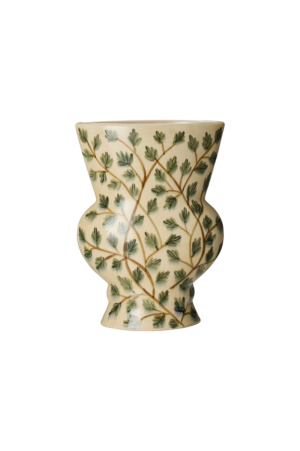 Florien Botanical Vase - Natural & Green