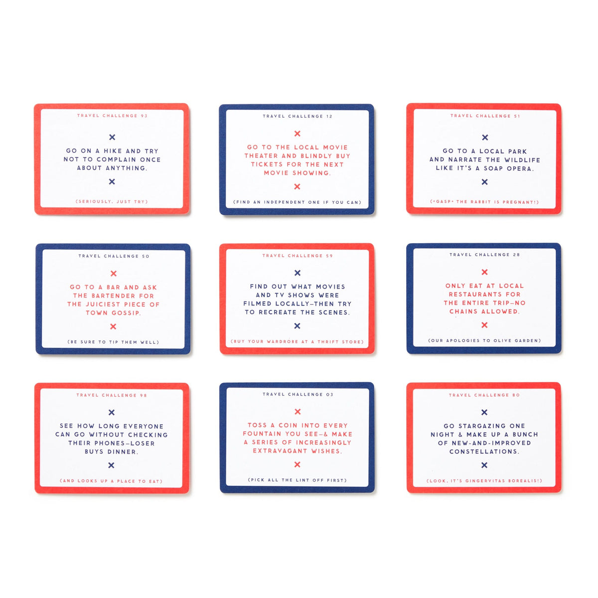 Challenge Accepted Travel Tasks Card Deck - detail 5