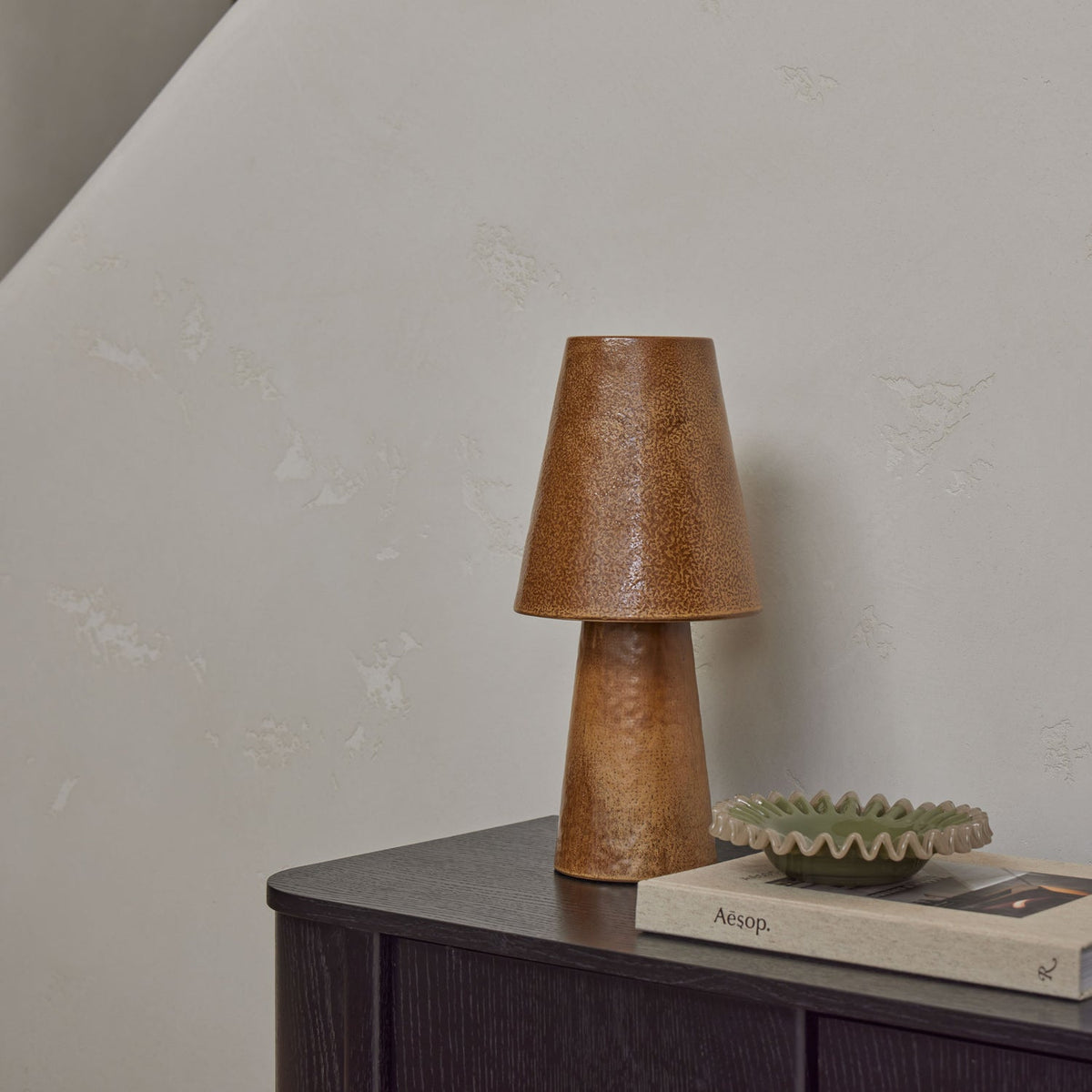 Nora Table Lamp - Rust - detail 5