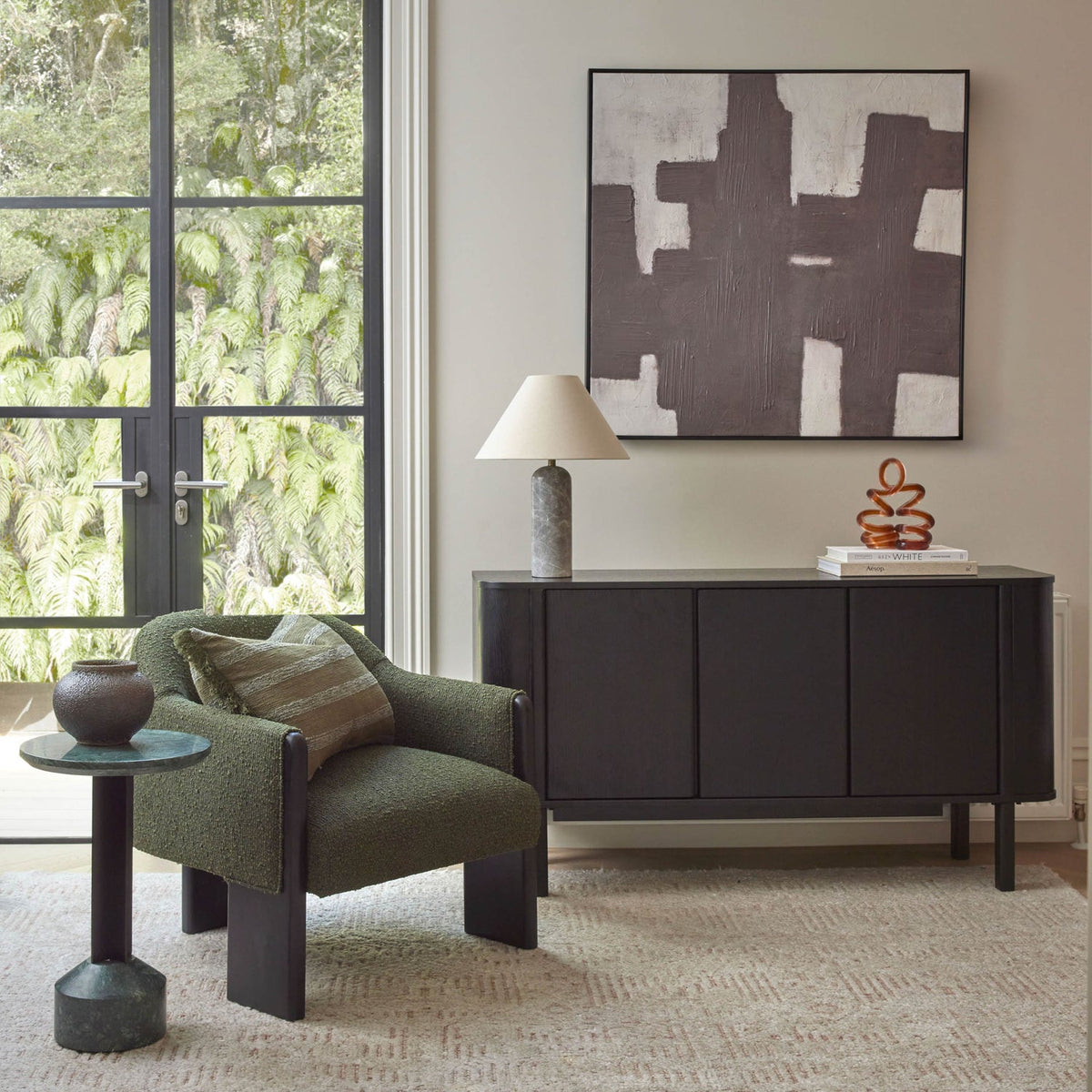 Shadowplay Textured Wall Art - detail or styling view 4