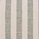 Arden Stripe Cushion - Green - detail or styling view 2