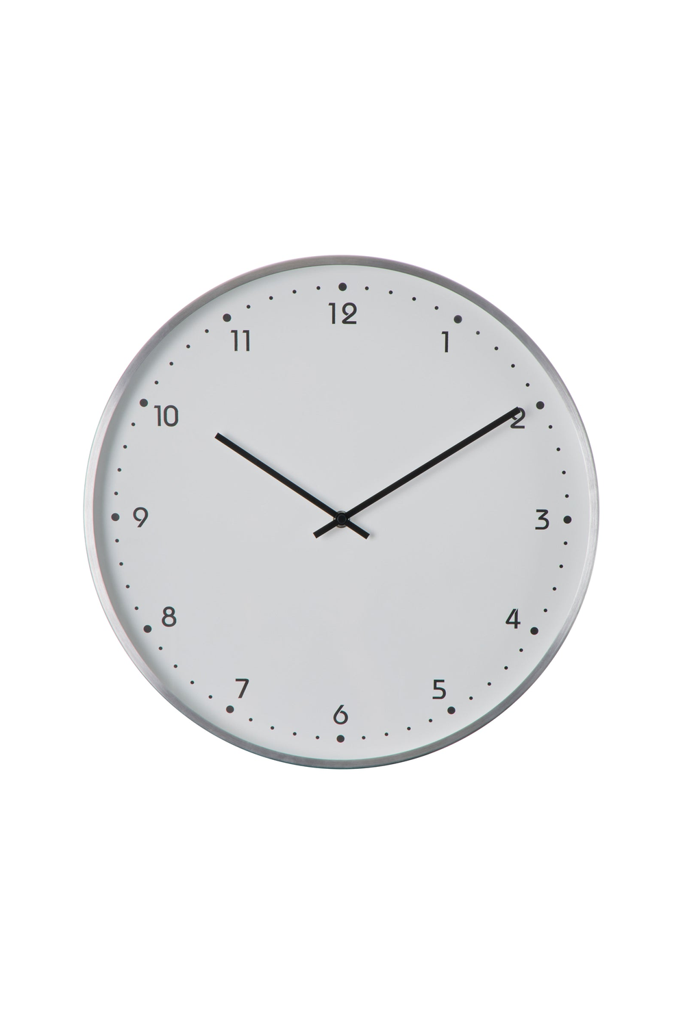 Helsinki Wall Clock - Silver