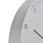 Helsinki Wall Clock - Silver - detail or styling view 2