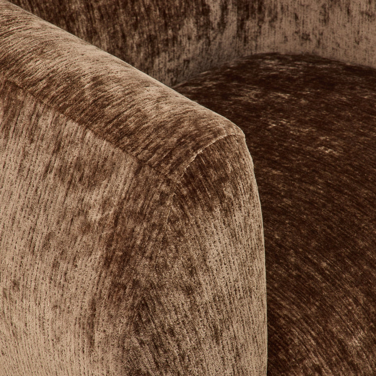 Reid Swivel Armchair - Espresso - detail or styling view 6