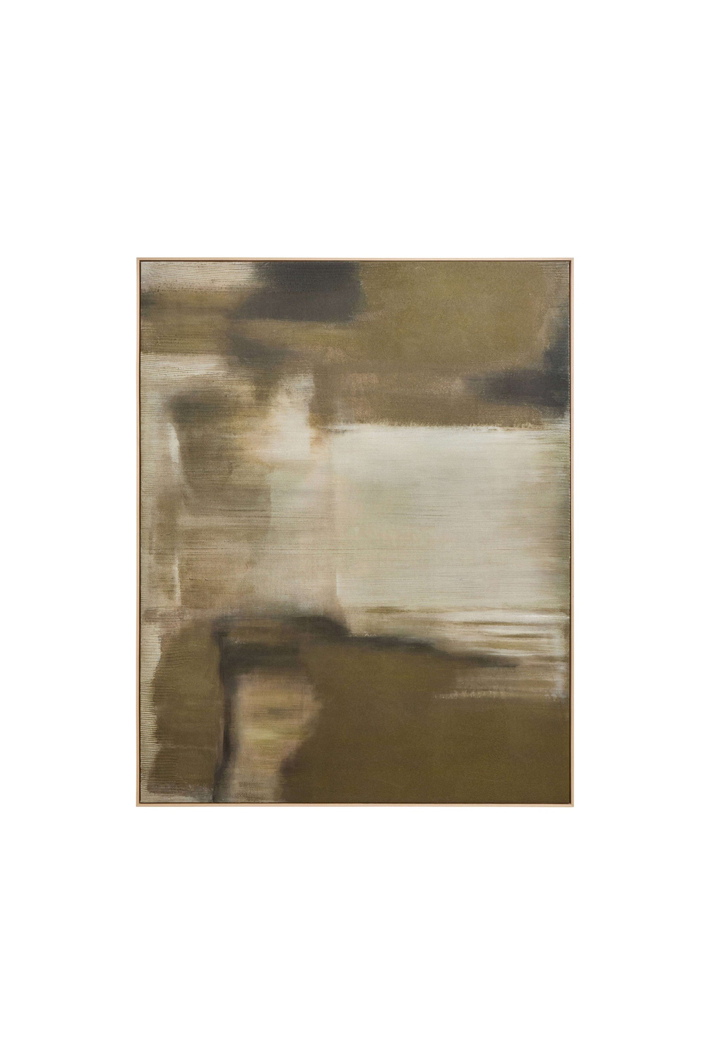 Mineral Plane Hand-Painted Wall Art