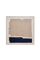 Earthen Strata Hand-Painted Wall Art - full product view