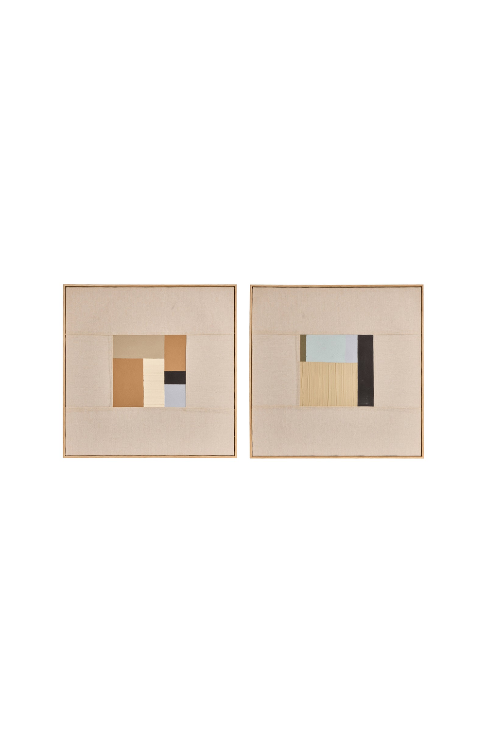 Colour Planes Wall Art - Blue