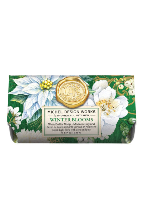 MICHEL DESIGN WORKS Large Soap Bar - Winter Blooms