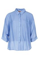 COOPER Unbuttoned + Unbothered Shirt - Cornflower Blue – clear-cut