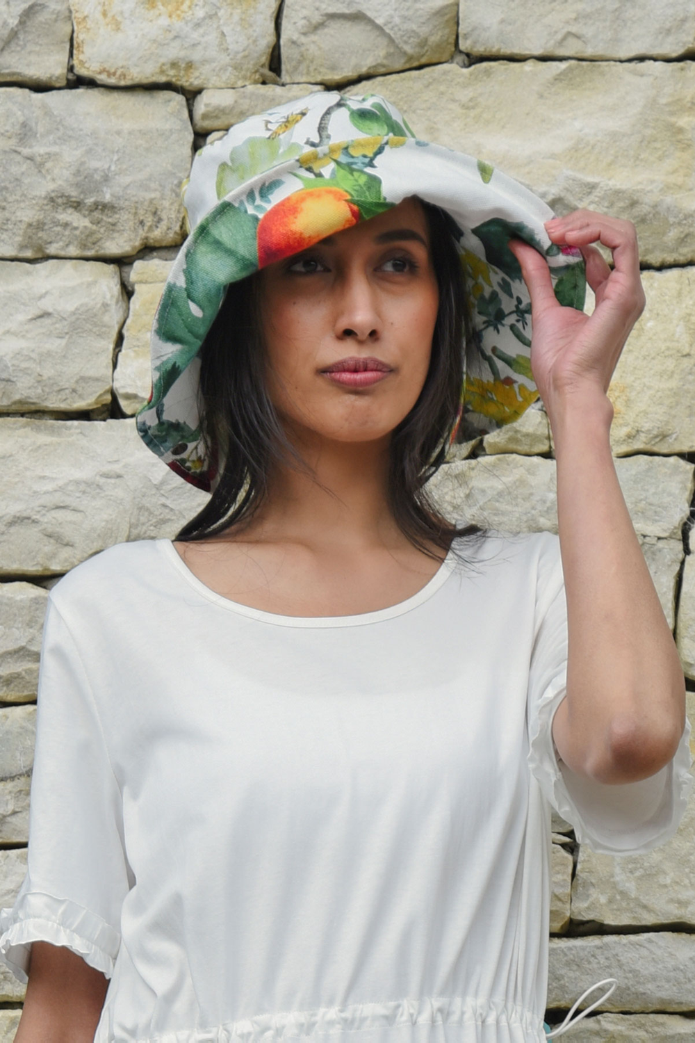 CURATE Bucket Up, Buttercup Hat - Fruit