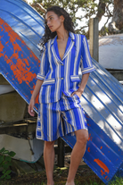 COOPER Blazing The Way Jacket - Blue/Ivory Stripe – additional product view