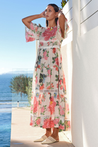 TRELISE COOPER Shop-A-Frolic Dress - White Floral – additional product view