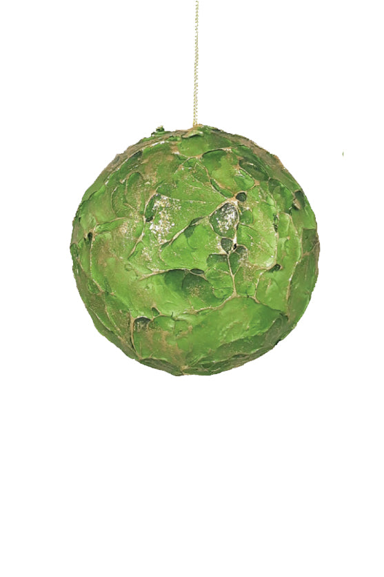 Elegant Leaf Ball - Large Green - Magpie Style