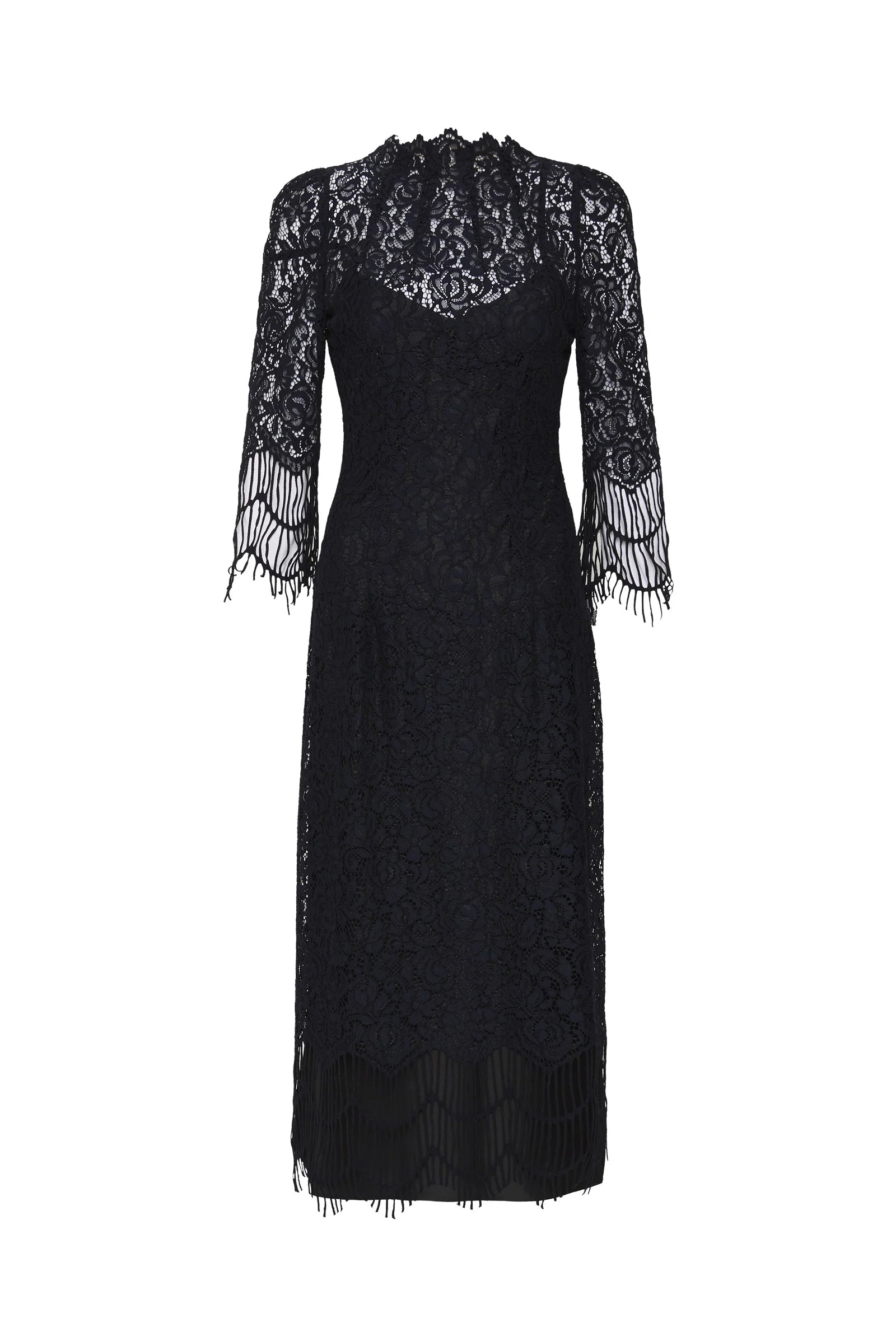 MOSS & SPY Sofia Dress Ink - Magpie Style