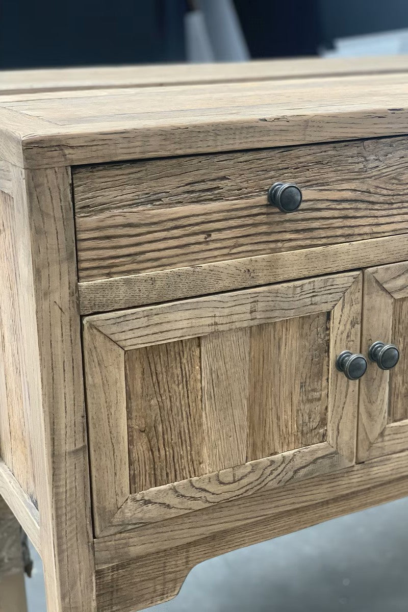 Large Reclaimed Oak Console - Magpie Style