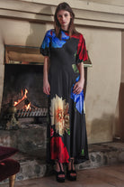 TRELISE COOPER In The Limelight Dress - Black Floral - Magpie Style