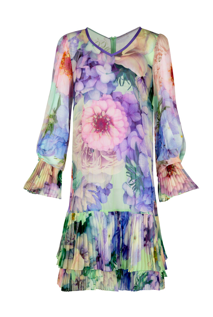 TRELISE COOPER Pleat Me Later Tunic - Pastel Floral - Magpie Style