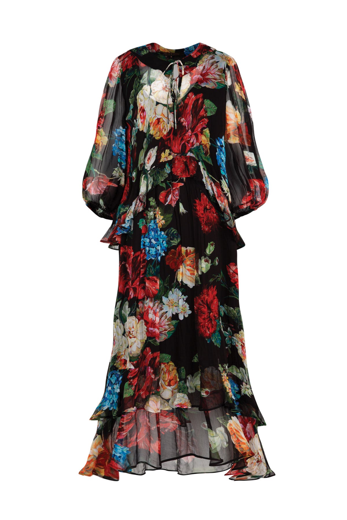 TRELISE COOPER Garden The Interruption Dress- Black Floral - Magpie Style