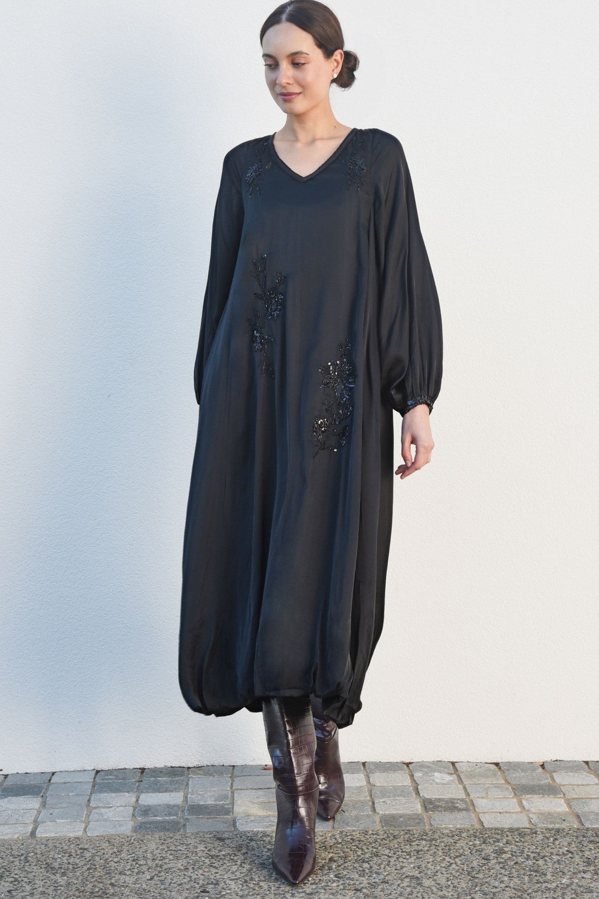 TRELISE COOPER Sparkle All Night Dress - Black - Magpie Style