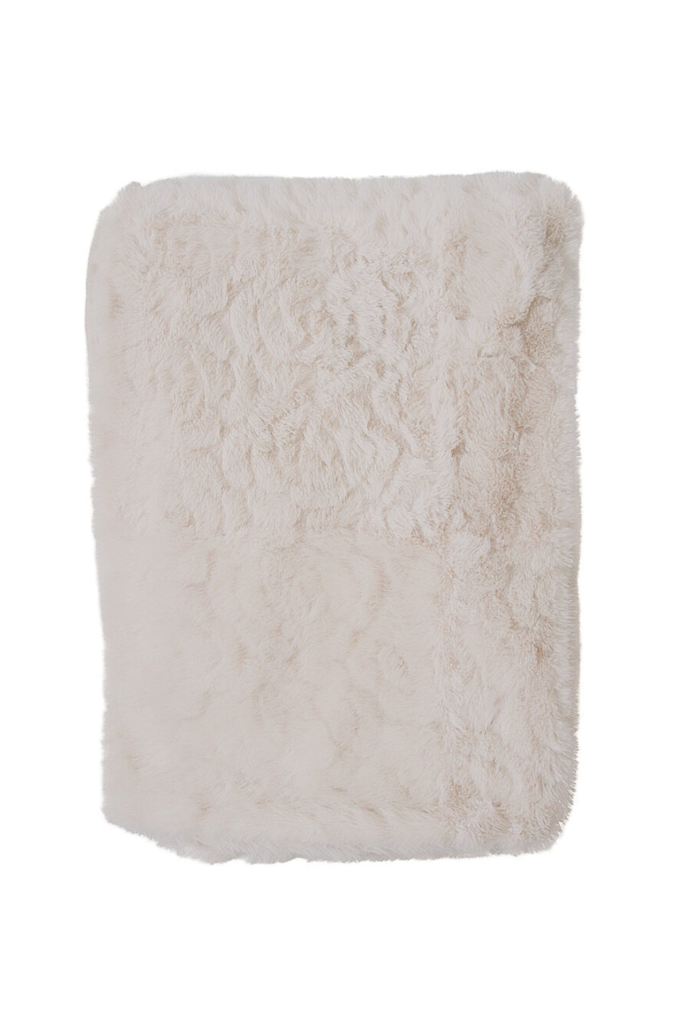 Hampton Faux Fur Blanket Hunter