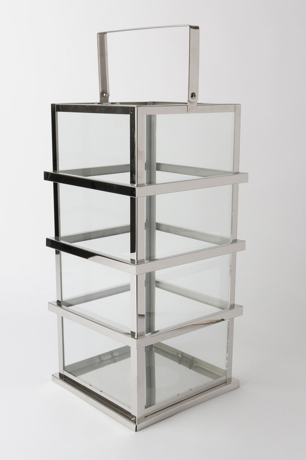 Stainless Steel Ralph Lantern - Silver