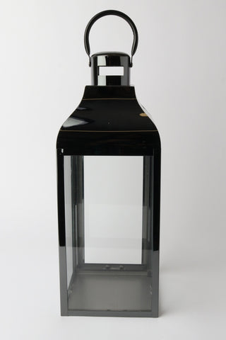 Stainless Steel Rick Lantern - Black Nickel