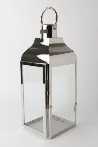 Stainless Steel Rick Lantern - Silver