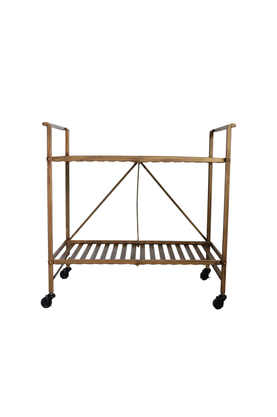 Brass Bar Trolley