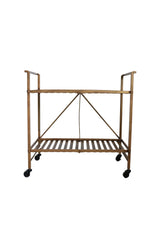Brass Bar Trolley