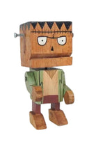 Wooden Block Frankenstein Green - Magpie Style