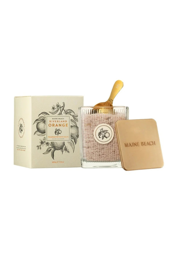 MAINE BEACH Orange Bath Salts 500g - Magpie Style