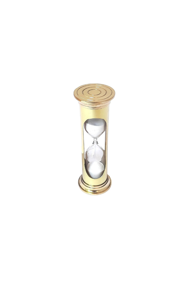 Brass Pipe Sand Timer (2 Minute) - Magpie Style