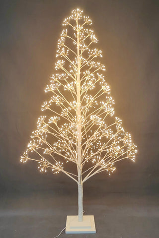 Large Twinkle Starburst Tree - White Birch 180cm