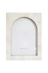 Cream Arched Bone Inlay Photo Frame - 5 x 7