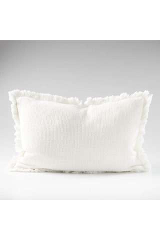 Chelsea Cushion - White 40x60cm