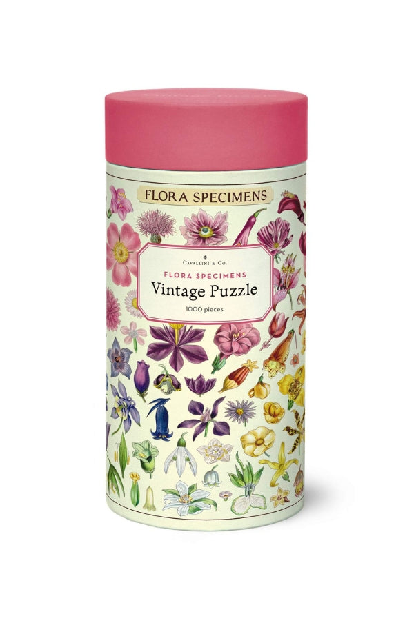 Flora Specimens 1000 Piece Vintage Puzzle - Magpie Style
