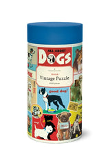 Dogs 1000 Piece Vintage Puzzle