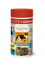 Cats & Kittens 1000 Piece Vintage Puzzle