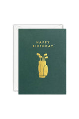 Golf Bag Birthday Mini Card