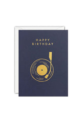 Birthday Record Player Mini Card