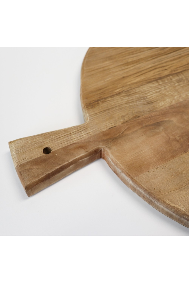 Artisan Round Serving Board - 50cm with Handle - Magpie Style